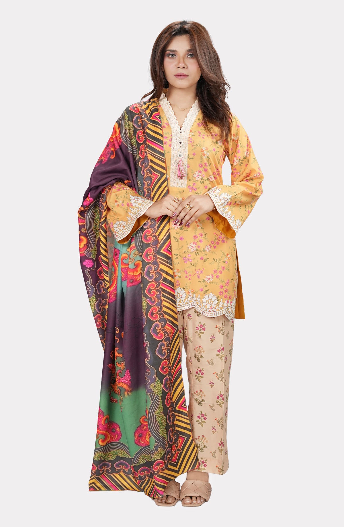Royal Mirage – Printed Marina Stole